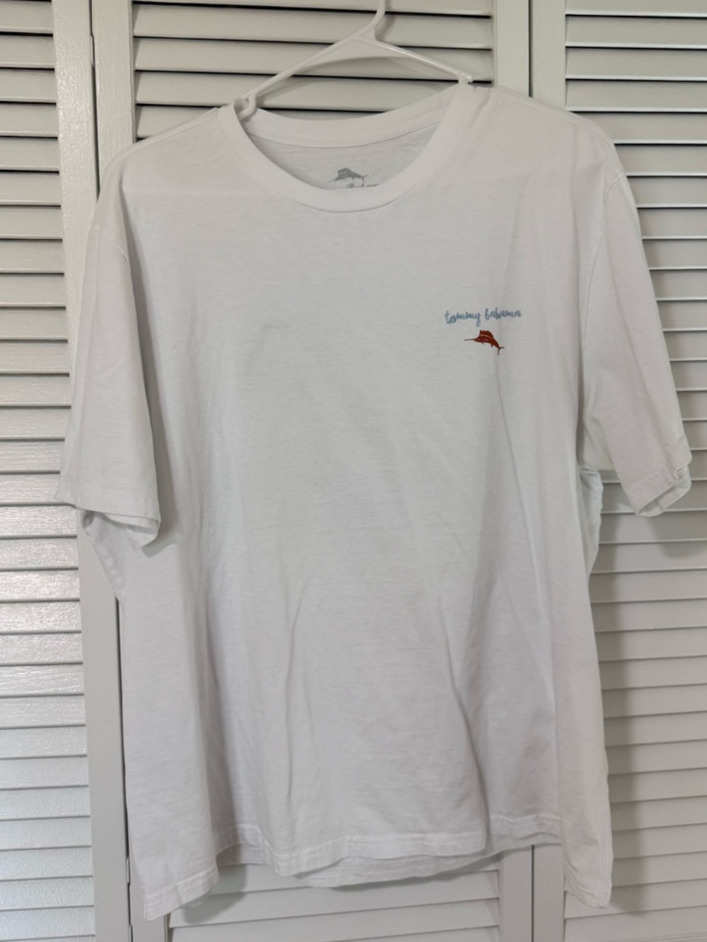 Tommy Bahama White Short-Sleeve Tee with Graphic